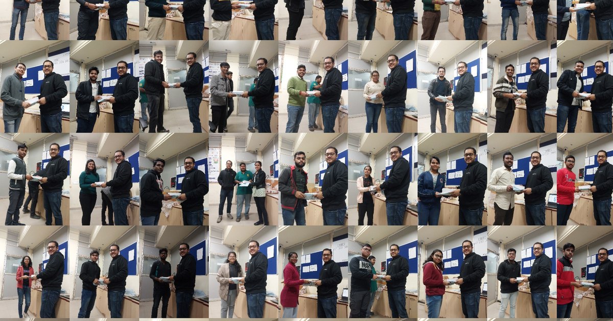 Group photo from a Google Cloud Study Jam mentorship event