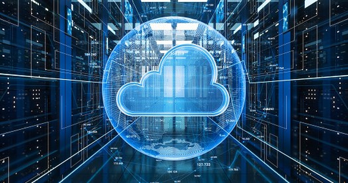 Futuristic rendering of holographic data storage in a server environment