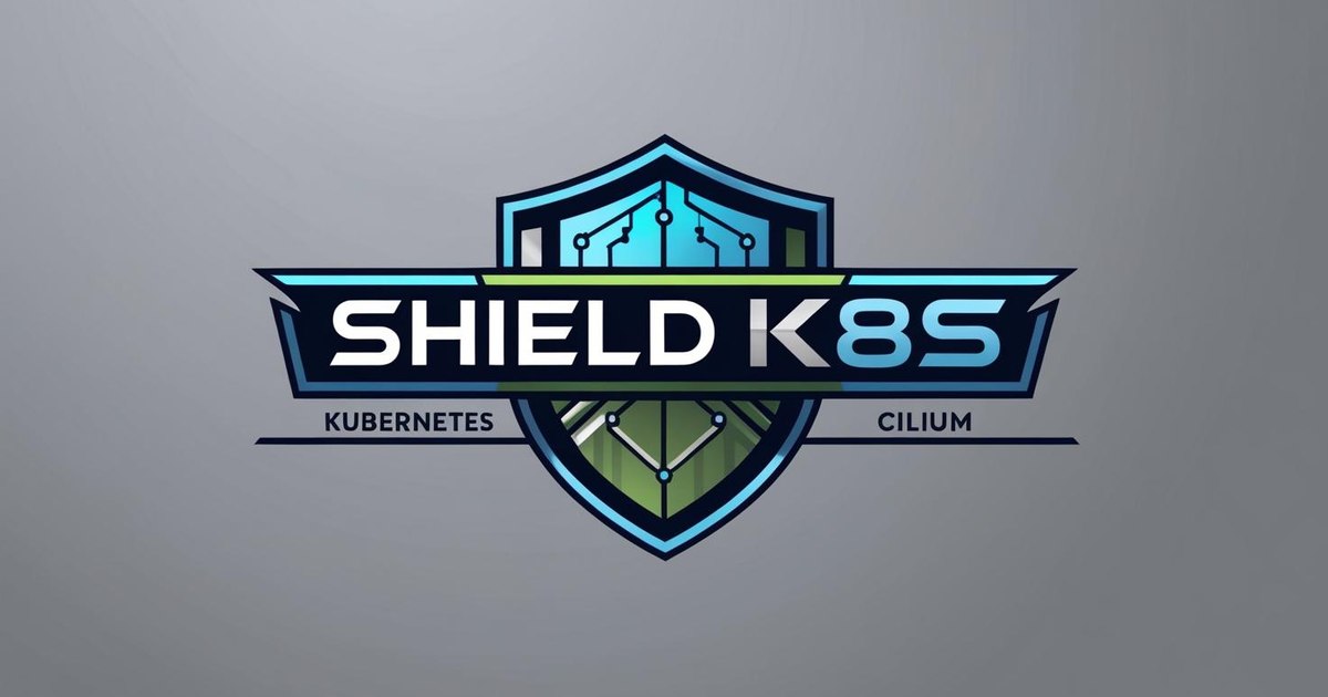 ShieldK8s logo - a shield emblem reading Kubernetes and Cilium